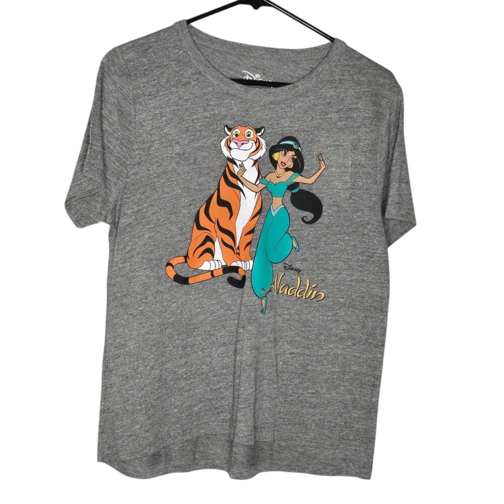 Disney x Chaser Princess Jasmine & Rajah Aladdin Graphic Tee NEW Women's Large